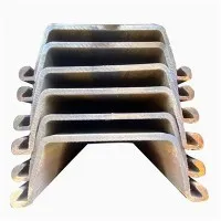 Palancole in acciaio al carbonio tipo U tipo Z